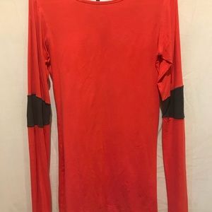 LuluLemon long sleeve red shirt